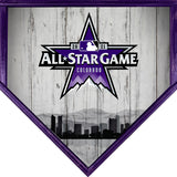 Colorado Rockies 2021 All Star Game Skyline Home Plate
