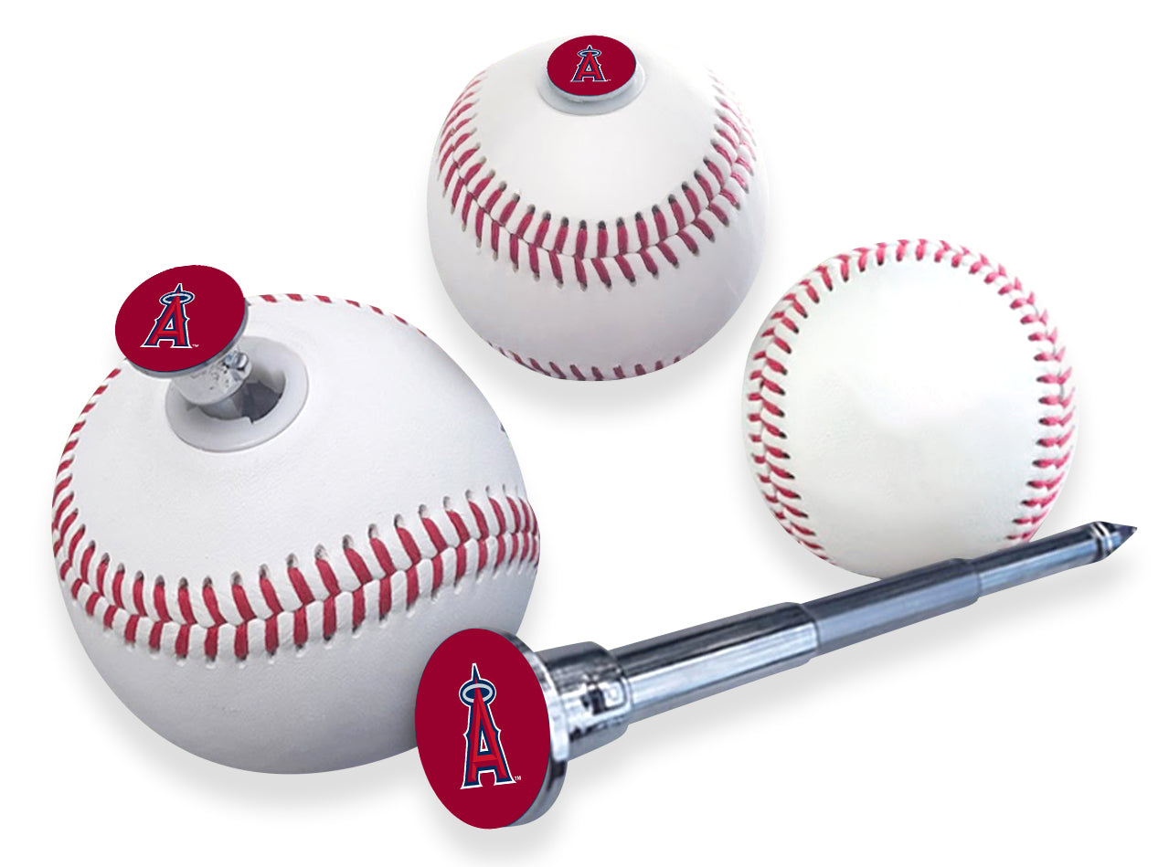 Los Angeles Angels Baseball With Built-In Pen