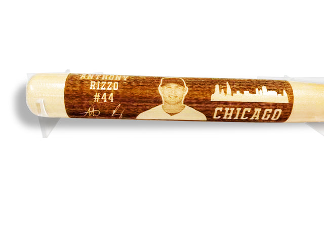 Anthony Rizzo Laser-Engraved Wood Baseball Bat