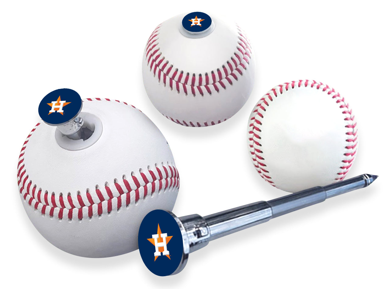 Houston Astros Baseball With Built-In Pen