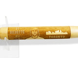 Bo Bichette Laser-Engraved Wood Baseball Bat