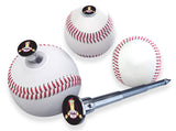 Atlanta Braves Mascot Baseball With Built-In Pen