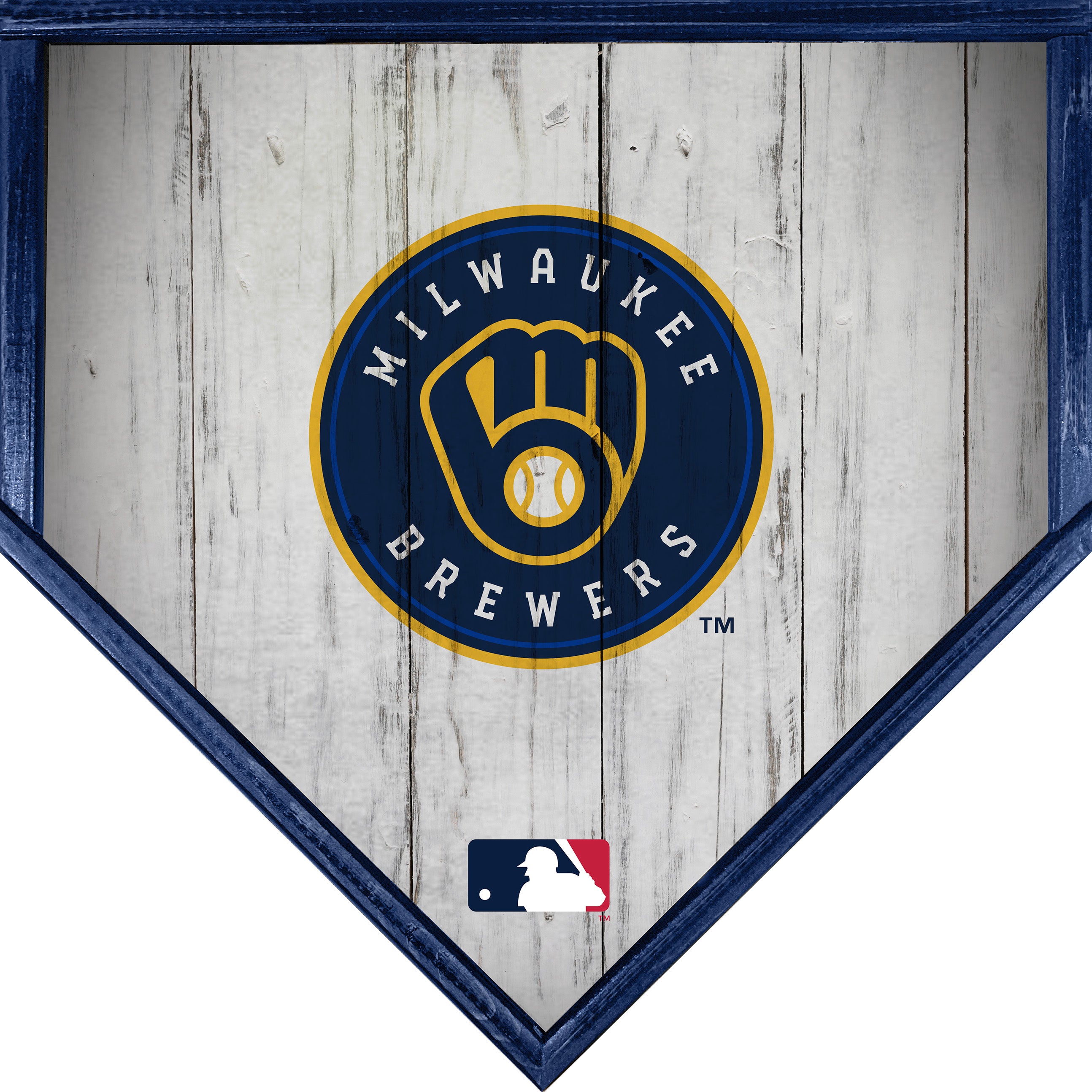 Milwaukee Brewers Pastime Series Home Plate