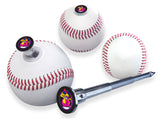 Cleveland Mascot Baseball With Built-In Pen