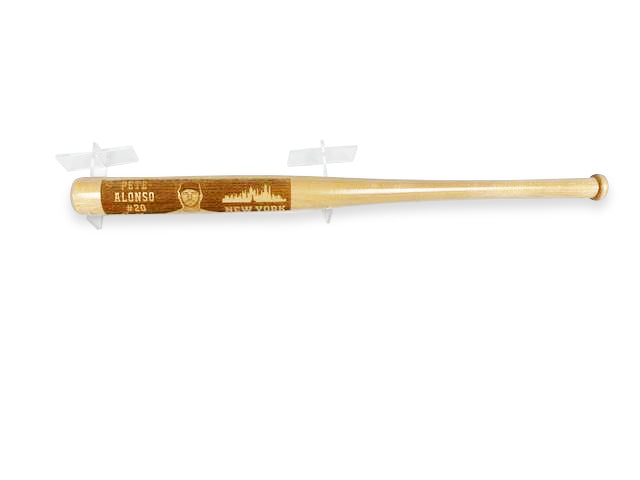 Pete Alonso Laser-Engraved Wood Baseball Bat