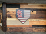 St. Louis Cardinals American Flag Home Plate
