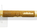 Sixto Sanchez Laser-Engraved Wood Baseball Bat