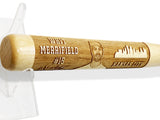 Whit Merrifield Laser-Engraved Wood Baseball Bat