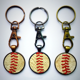 Baseball Seam Keychain