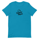 Softball Papa (Dark) Short-Sleeve T-Shirt