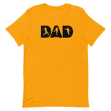Baseball Dad Lettering (Dark) Short-Sleeve T-Shirt