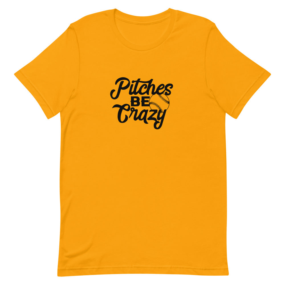 Pitches Be Crazy (Dark) Short-Sleeve T-Shirt