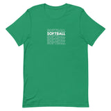 Softball Softball Softball Short-Sleeve Unisex T-Shirt