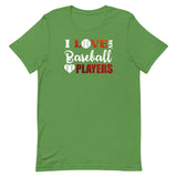 I Love My Baseball Players (Light) Short-Sleeve T-Shirt