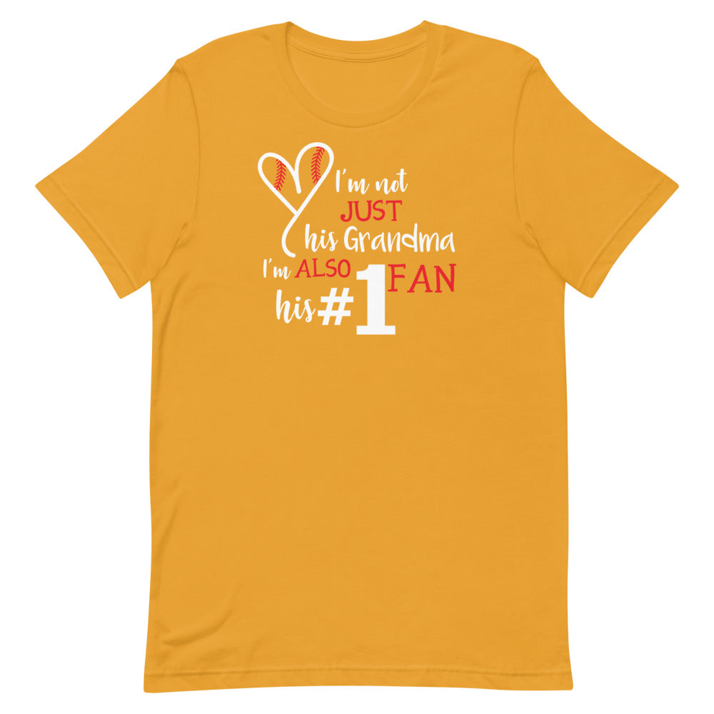 Grandma Number 1 Fan (Light) Short-Sleeve Unisex T-Shirt