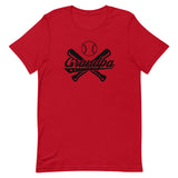 Baseball Grandpa (Dark) Short-Sleeve T-Shirt