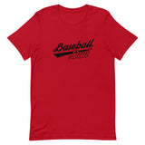 Baseball Dad Cursive (Dark) Short-Sleeve T-Shirt