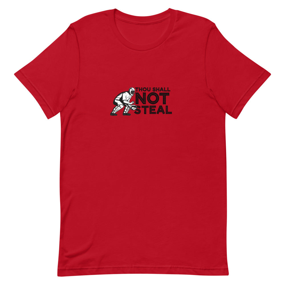 Thou Shall Not Steal (Dark) Short-Sleeve T-Shirt