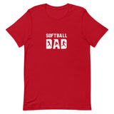 Softball Dad Letters (Light) Short-Sleeve T-Shirt