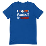 I Love My Baseball Players (Light) Short-Sleeve T-Shirt