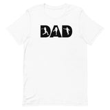Baseball Dad Lettering (Dark) Short-Sleeve T-Shirt